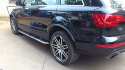 Audi Q7 2005–2015 OEM bočné nášľapy (2 ks, hliník) fotografia 2