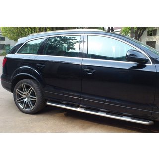 OEM bočné nášľapy (2 ks, hliník) Audi Q7 2005–2015 fotografia 1