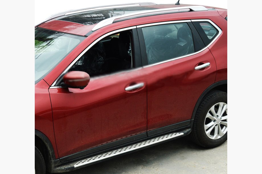Nissan X-trail T32/Rogue 2014–2021 Strešné lyžiny, originálny dizajn (sivé) Image