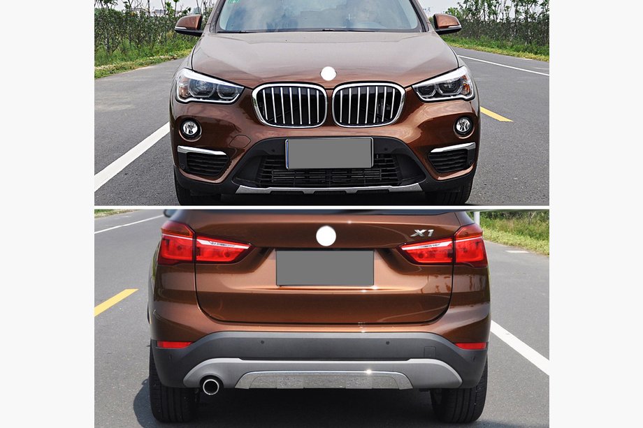 BMW X1 F48 2015–2022 Predný a zadný lip nadstavec (2 ks) Image
