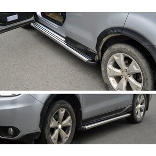 Bočné prahy Originál (2 ks, hliník) Subaru Forester 2013–2018 fotografia 2