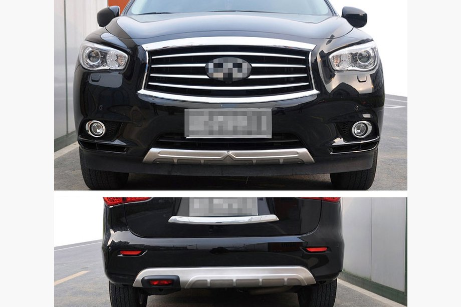 Infiniti QX60 2016–2021 Predný a zadný lip nadstavec (2 ks) Image