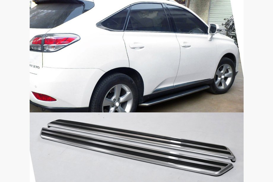 Lexus RX 2009–2015 Bočné nášľapy Original V1 (2 ks, hliník) Image