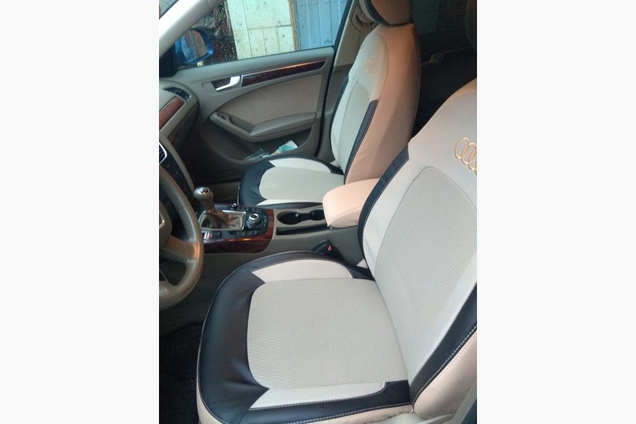 Audi A4 B8 2007–2015 Autopoťahy (koženka↗látka, Premium) Image