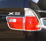 BMW X5 E53 1999–2006 Chrómové kryty zadných svetiel (plast) fotografia 1