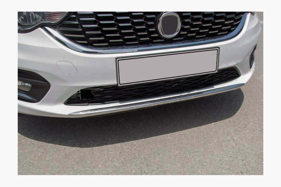 Fiat Tipo 2016– Ochranná nerezová lišta na predný nárazník OmsaLine (2016-2020) Image