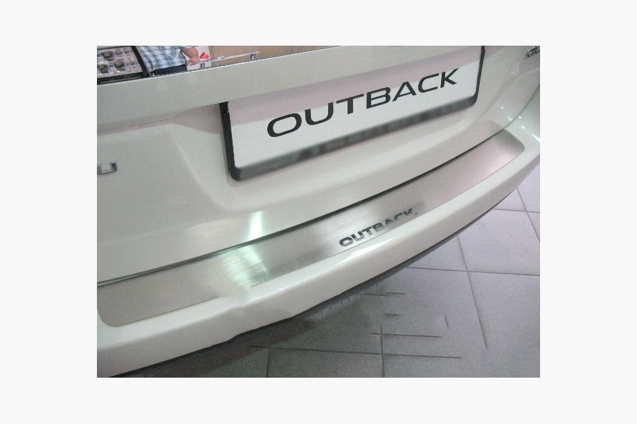 Subaru Outback 2009–2014 Natanika nerezový kryt zadného nárazníka Image