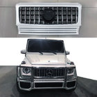 Mercedes G class W463 1990–2018 Predná maska (GT, s chrómovými lištami) fotografia 3