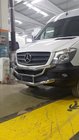 Mercedes Sprinter W906 2006–2018 Predný ochranný rám OM3-2 (2013+, nerez) fotografia 3