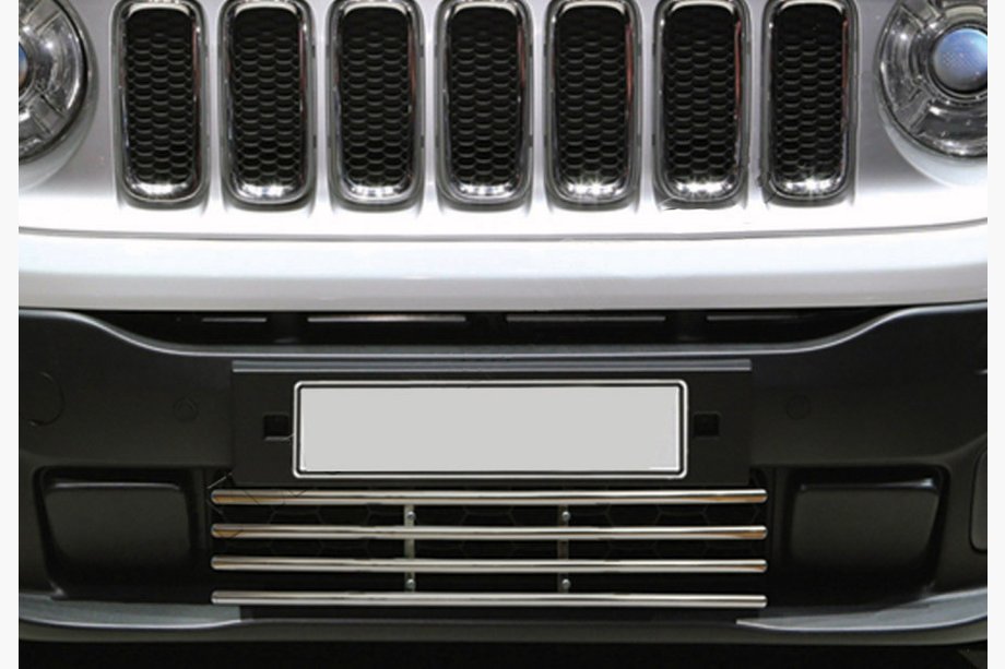 Jeep Renegade 2014– Mriežka do nárazníka (nerez) Image