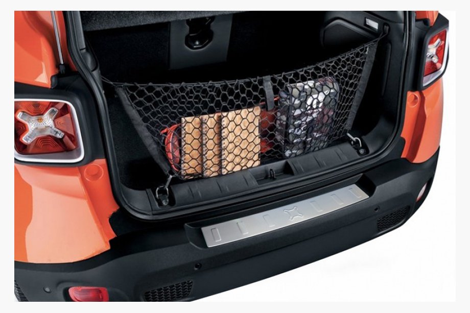 Jeep Renegade 2014– Nerezová lišta na zadný nárazník Image