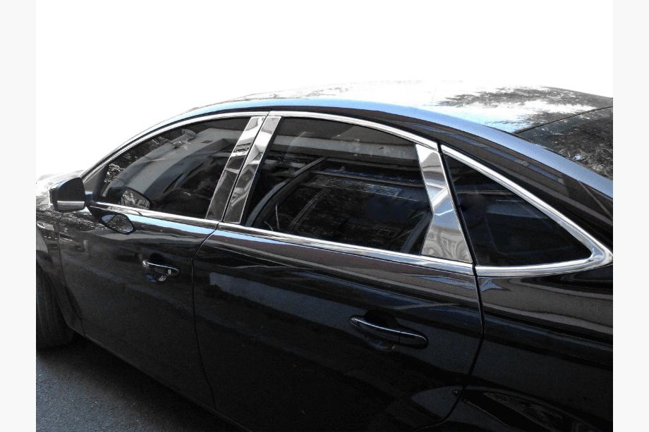 Ford Mondeo 2014–2022 Lišta stĺpikov dverí (nerez) Image