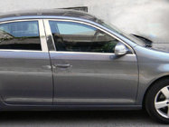 BMW 3 rad E90/E91 2005–2011 Nerezové kryty stĺpikov dverí fotografia 4