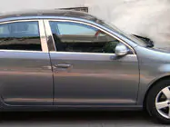 BMW rad 3 F30/F31 2012–2019 Nerezové kryty stĺpikov dverí fotografia 2