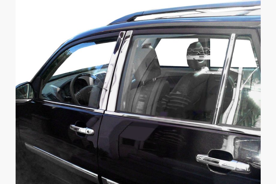 Chery Tiggo 1 2005–2016 Lišta stĺpikov dverí (nerez) Image
