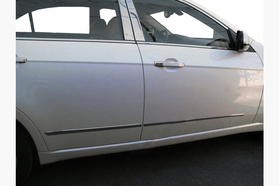 Chevrolet Epica 2006–2014 Nerezové kryty dverových líšt Fotografia 1