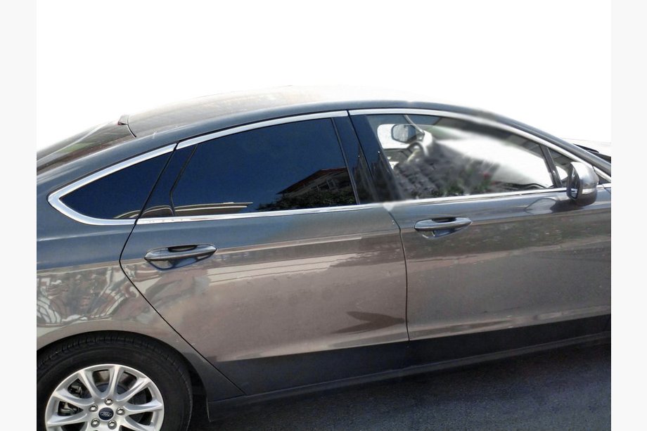 Ford Fusion 2012–2020 Kompletné okenné lišty okolo okien (12 ks, nerez) Image