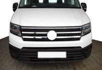 Volkswagen Crafter 2016– Lišty na mriežku (4 ks, nerez) fotografia 2