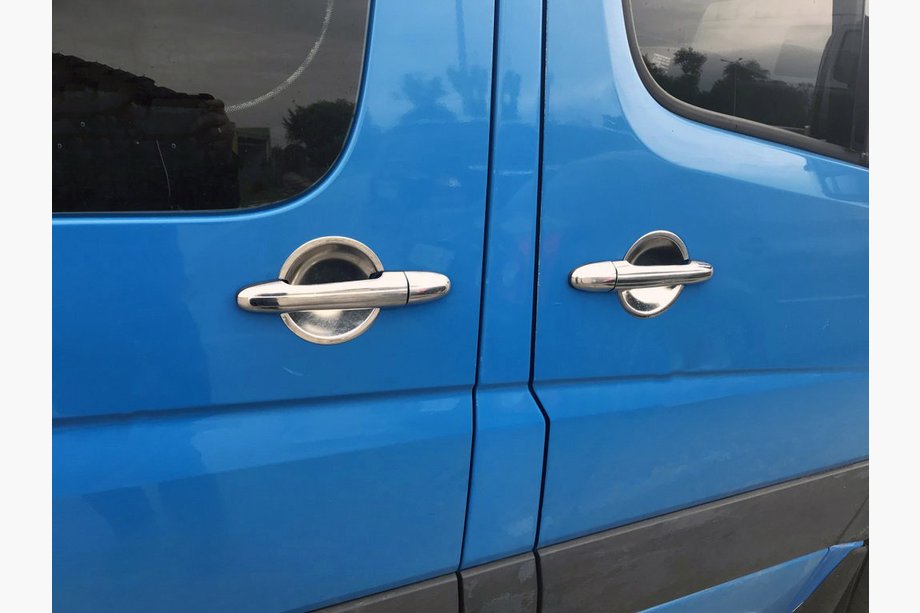 Volkswagen Crafter 2006–2016 Chrómové kryty pod kľučky dverí (4 ks, nerez) Image