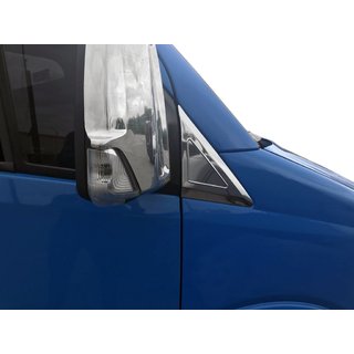 Kryty pri zrkadlách (2 ks, nerez) Volkswagen Crafter 2006–2016 fotografia 2