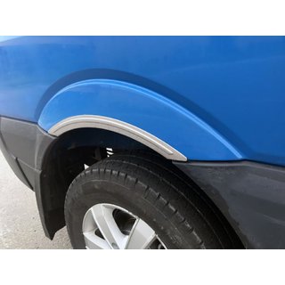 Úzke lišty na lemy blatníkov (4 ks, nerez) Volkswagen Crafter 2006–2016 fotografia 1