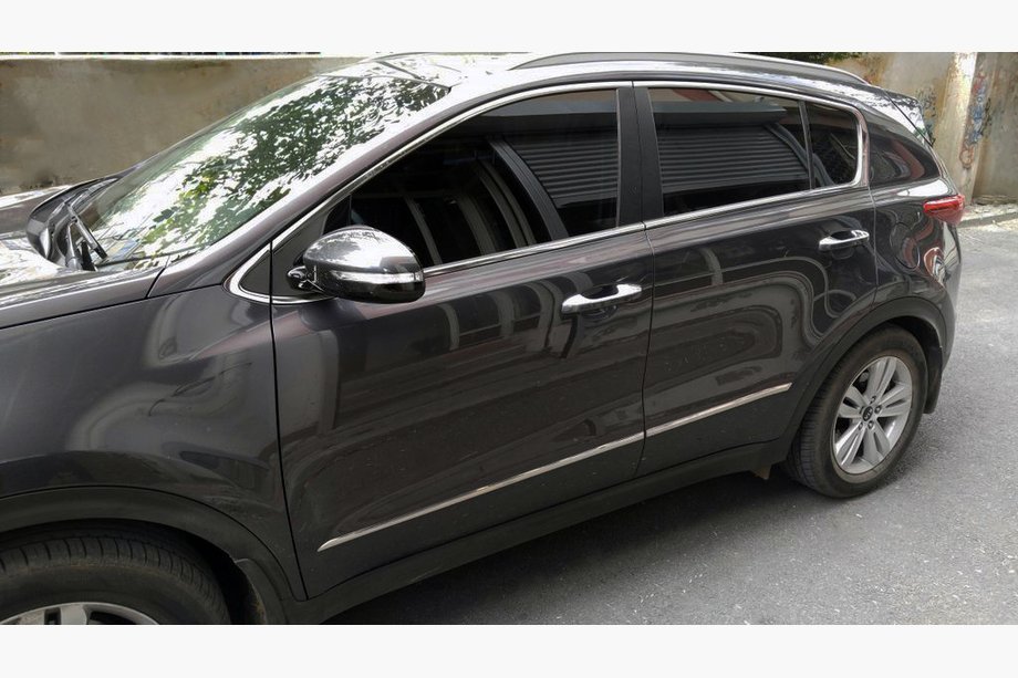 Kia Sportage 2015–2021 Dverné lišty (4 ks, nerez) OmsaLine – talianska nehrdzavejúca oceľ Image