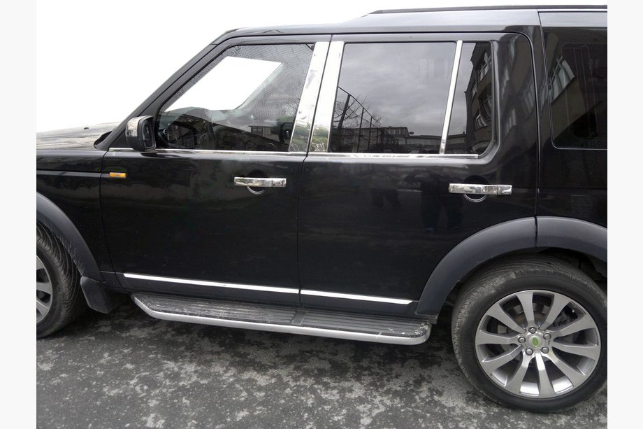 Land Rover Discovery IV 2009–2017 Okenné lišty (4 ks, nerez) Image