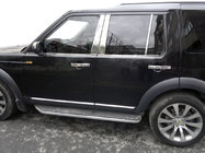 Land Rover Discovery IV 2009–2017 Okenné lišty (4 ks, nerez) fotografia 1