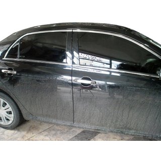 Horné okenné lišty (4 ks, nerez) Toyota Corolla 2007–2013 fotografia 1