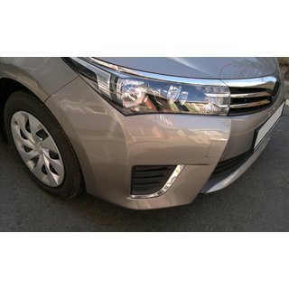 Nerezové kryty hmlových svetiel (2013-2016) Toyota Corolla 2013–2019 fotografia 1