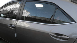 Toyota Corolla 2019– Spodná lišta na dvere (8 ks, nerez) fotografia 1