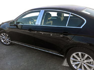 Volkswagen Passat B8 2015–2023 Lišta stĺpikov dverí (nerez) fotografia 1
