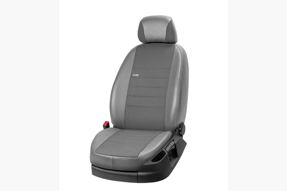 Toyota Venza 2008–2017 Poťahy na sedadlá z eko kože + látky + Alcantary Eco Comfort (kompletný interiér) Fotografia 3