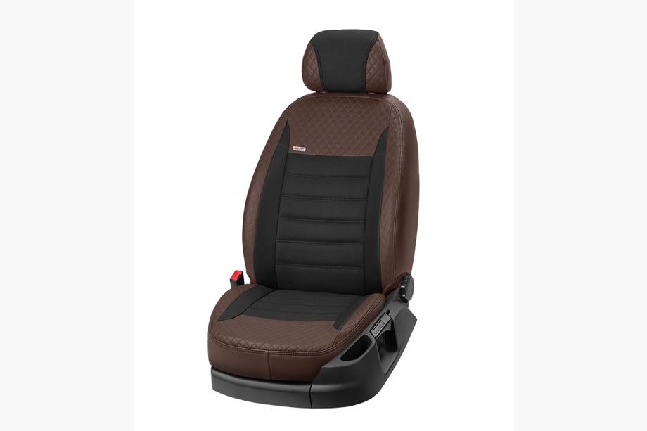 Infiniti QX60 2016–2021 Autopoťahy ekokoža+textil+alcantara Vip Elite 2020 (kompletný interiér) Fotografia 11