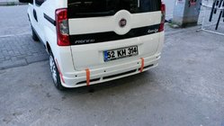 Peugeot Bipper 2008–2017 Nadstavec zadného nárazníka Emotion (na lakovanie) fotografia 2