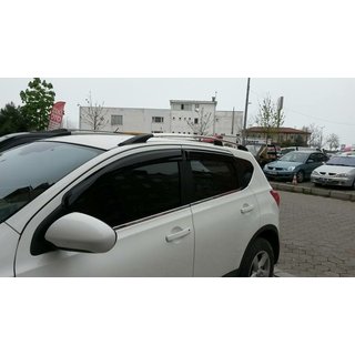 Chrómové strešné lyžiny Nissan Qashqai 2007–2010 fotografia 2
