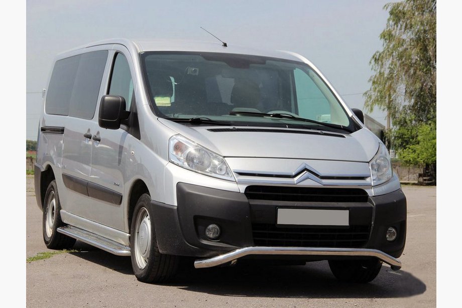 Citroen Jumpy 2007–2017 Predný ochranný rám ST007 (nerez) 51 mm Image