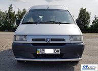 Citroen Jumpy 1996–2007 Predný ochranný rám ST008 (nerez) fotografia 2
