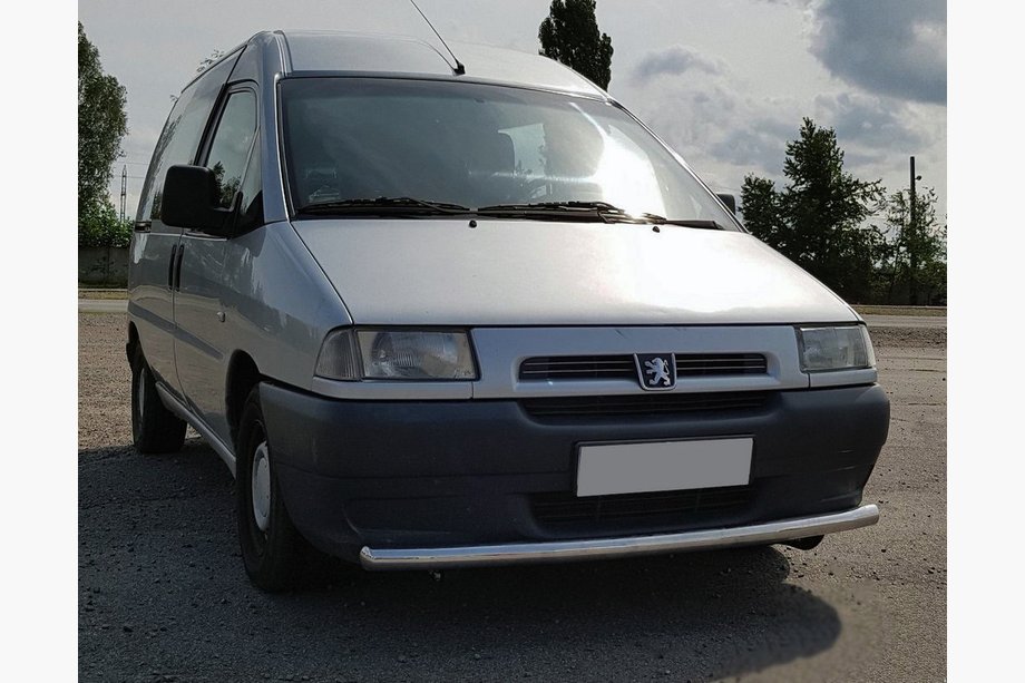 Citroen Jumpy 1996–2007 Predný ochranný rám ST008 (nerez) Image
