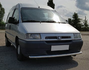 Citroen Jumpy 1996–2007 Predný ochranný rám ST008 (nerez) fotografia 1