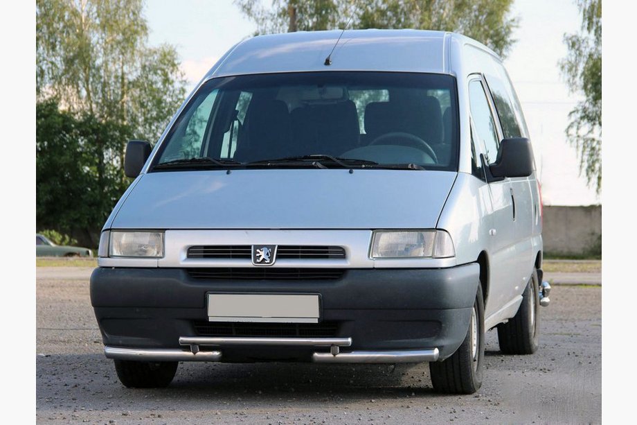 Citroen Jumpy 1996–2007 Predný ochranný rám ST009 (nerez) 60 mm Image