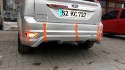 Ford Focus II 2008–2011 Nástavec zadného nárazníka Sedan (na lakovanie) fotografia 4