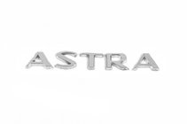 Opel Astra G Classic 1998–2012 Nápis Astra (128 × 17 mm) fotografia 1
