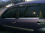 Ford Fiesta 2002–2008 Vonkajšie okenné lišty (4 ks, nerez) Carmos - turecká oceľ fotografia 4
