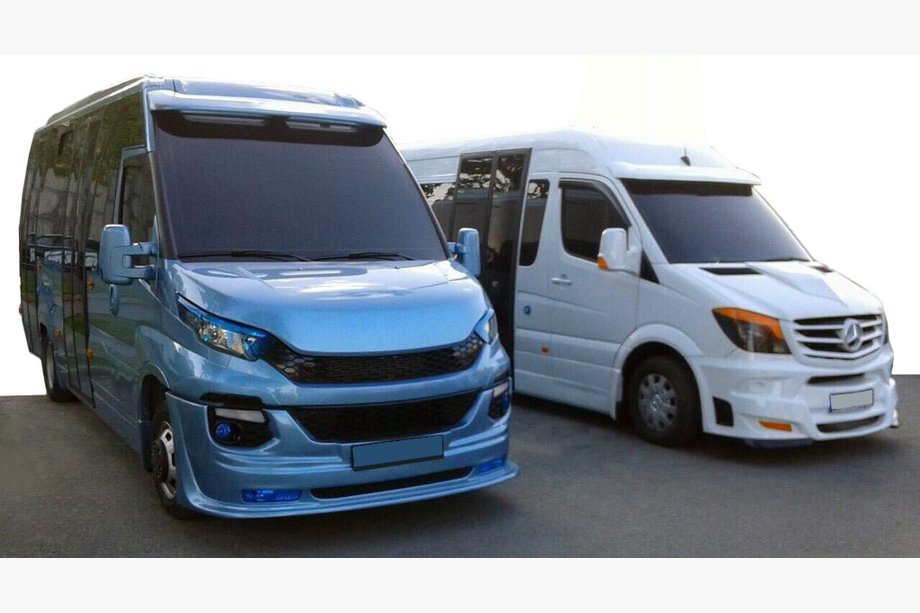 Iveco Daily 2014– Nadstavec na nárazník (na lakovanie) Image