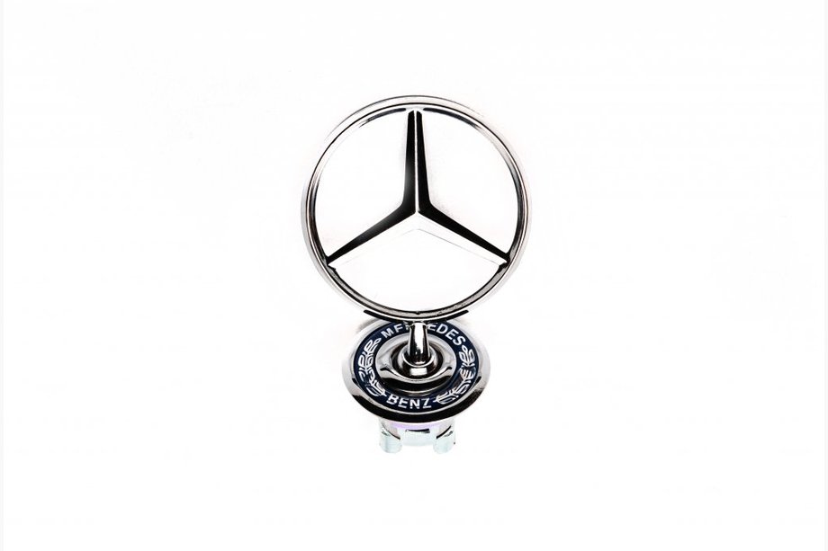Mercedes S-class W140 1991–1998 Emblém so zameriavacím krížom (s nápisom) Image