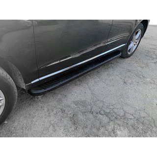 Bočné prahy Tayga Black (2 ks, hliník) Audi Q5 2008–2017 fotografia 1