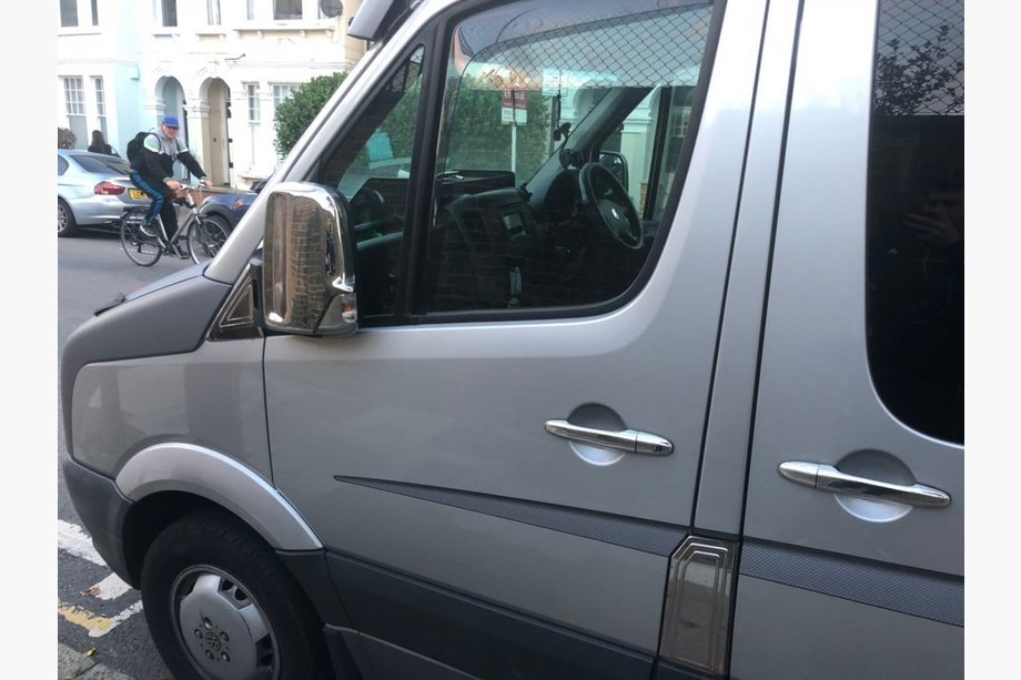 Volkswagen Crafter 2006–2016 Chrómové kryty kľučiek (4 ks, nerez) OmsaLine – talianska nehrdzavejúca oceľ Fotografia 3