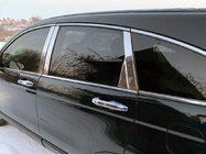 Honda CRV 2007–2011 Nerezové kryty dverových stĺpikov (8 ks) fotografia 6