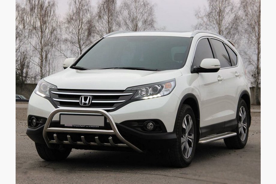 Honda CRV 2012–2016 Predný ochranný rám WT003 (nerez) Image